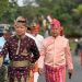 Wabup Husni Thamrin Pimpin Upacara HUT Provinsi Riau Ke-69 di Lapangan Kantor Bupati Pelalawan