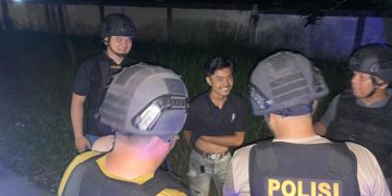 Jaga Kondusivitas Malam, Tim Raga Polres Kampar Patroli Kawasan Ramai hingga Lingkar Kantor Bupati