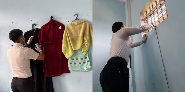 LPKA Kelas II Pekanbaru Gelar Razia Rutin, Wujudkan Lingkungan Pembinaan yang Aman dan Kondusif