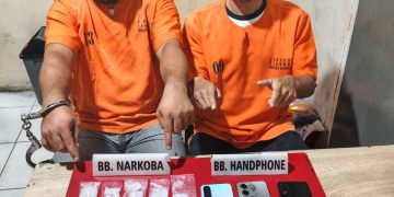 Amankan 37,37 Gram Sabu, Satresnarkoba Polres Kampar Bekuk Pengedar dan Kurir di Kampa