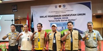“Drive Safe, Serve Better” 2026: Ditlantas Polda Riau Perkuat Profesionalisme Pengemudi Angkutan Umum dan Budaya Keselamatan”