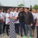 Kapolres Pelalawan Dampingi Bupati Lepas Jalan Santai HUT Ke-29 HKBP Maduma Pkl. Kerinci