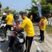 Merah Putih Berkibar di Hati Masyarakat, Sat Intelkam Polres Kuansing Bagikan Bendera Jelang HUT RI ke-81
