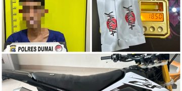 POLISI UNGKAP PEREDARAN CARTRIDGE DIDUGA NARKOTIKA OTOMIDATE, SATRESNARKOBA POLRES DUMAI AMANKAN SEORANG PRIA