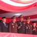 Detik-Detik Proklamasi HUT ke-81 RI, Kapolres Kampar Hadir Upacara Megah di Lapangan Pelajar Bangkinang