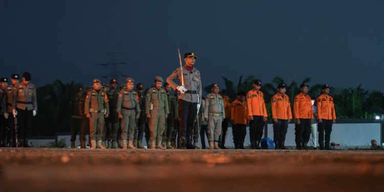 Apel Kehormatan dan Renungan Suci, Kapolres Kuansing Tekankan Penghormatan kepada Jasa Para Pahlawan