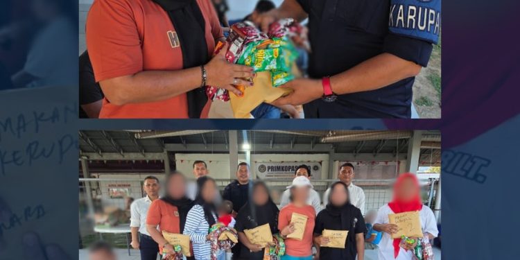 Semarak HUT ke-81 RI, Lapas Pasir Pangarayan Bagikan Hadiah Lomba Pesta Rakyat bagi Warga Binaan