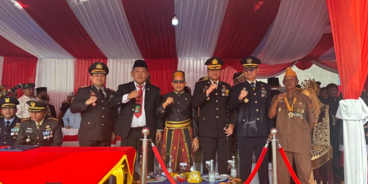 Hadiri Upacara HUT ke-81 RI, Kalapas Pekanbaru Perkuat Sinergi Bersama Pemko Pekanbaru