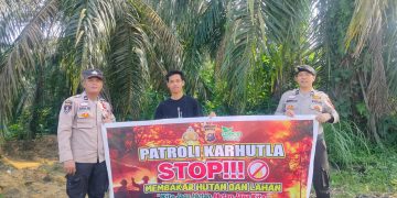 Polsek Kabun Intensifkan Patroli Karhutla, Pastikan Wilayah Rawan Kebakaran Aman