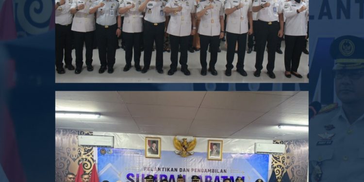 Pelantikan dan Rotasi Jabatan, Sejumlah Pejabat Lapas Pasir Pangarayan Mendapat Amanah Baru