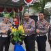 Dari Helm SNI hingga Bibit Pohon, Polantas Karib Tebar Berkah Bersama Ojol Pekanbaru