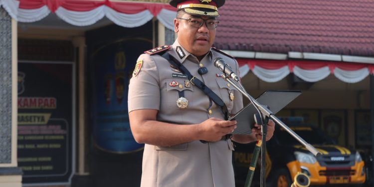 Semangat Pengabdian Membara, Kapolres Kampar Pimpin Khidmat Upacara Hari Juang Polri: Tingkatkan Profesionalisme Demi Masyarakat