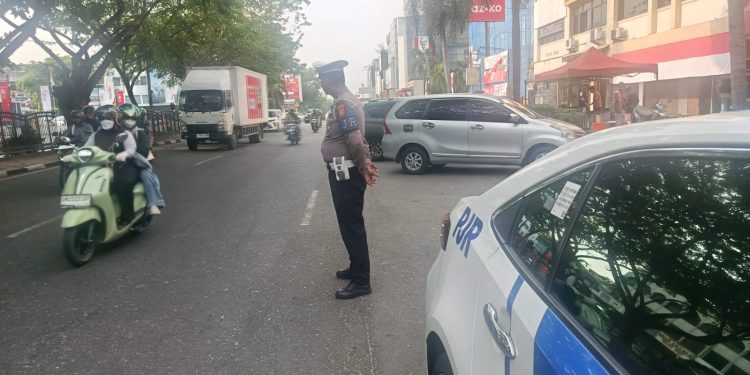 Weekend Aman dan Lancar, Polantas Karib Intensifkan Patroli di Jalan Protokol dan Jalur Tol