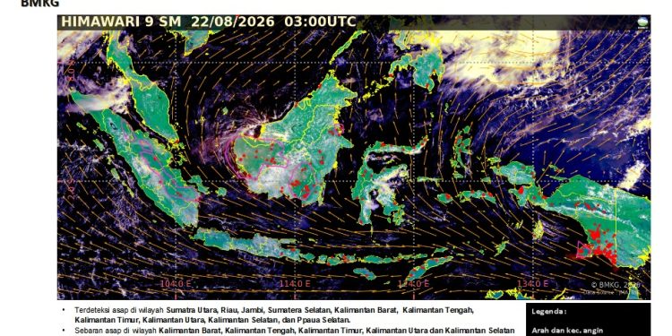 Asap di Kampar Dipastikan Merupakan Kiriman dari Wilayah Jambi