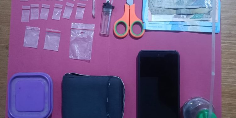 Polsek Tambusai Tangkap Pengedar Sabu, 12 Paket Narkotika Disita