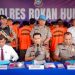 Polres Rohul Gelar Press Release, Bandar Narkotika di Rambah Ditangkap dengan Sabu 1,03 Kilogram dan 246 Butir Ekstasi