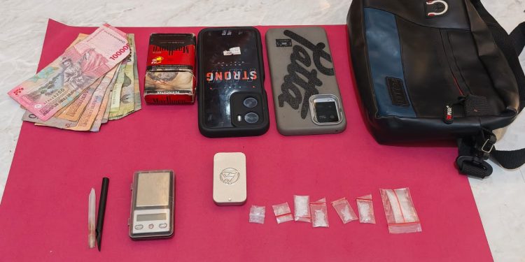 Polsek Tambusai Utara Tangkap Pengedar Sabu, Tujuh Paket Diamankan