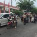 Antisipasi Dampak Asap Karhutla, Satlantas Polres Dumai Bagikan 200 Masker kepada Masyarakat