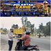 Peduli Kesehatan Warga, Polres Kuansing Bagikan Masker di Tengah Udara Berasap