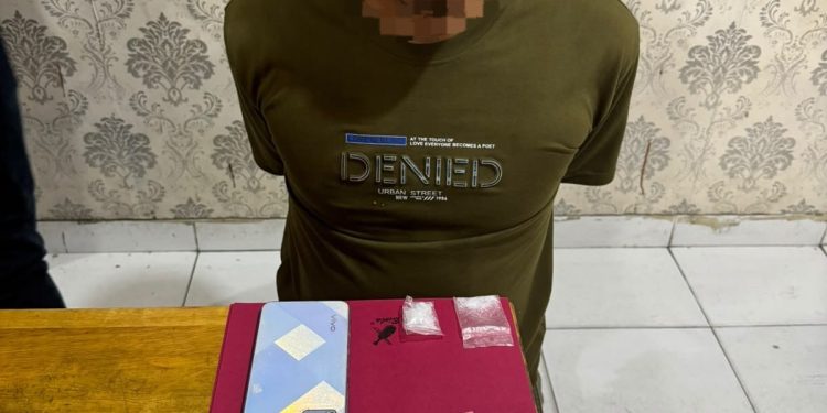 Sat Narkoba Polres Siak Bekuk Bandar Shabu di Dayun, 2 Paket Barang Bukti Disita