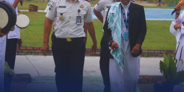 Lapas Narkotika Kelas IIB Rumbai, Dengan Penuh Kekhidmatan Menyelenggarakan Acara peringatan Maulid Nabi Muhammad SAW yang Mengusung Tema “Dari Lapas untuk Perubahan”