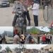 Serentak Sebar 2.450 Masker di 13 Wilayah, Polres Kampar & Polsek Jajaran Lindungi Warga dari Ancaman Asap Karhutla