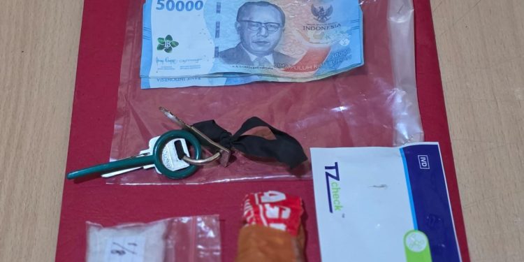 Tak Berkutik, Pengedar Narkotika Ditangkap Polsek Rambah Samo, 16,08 Gram Sabu Disita