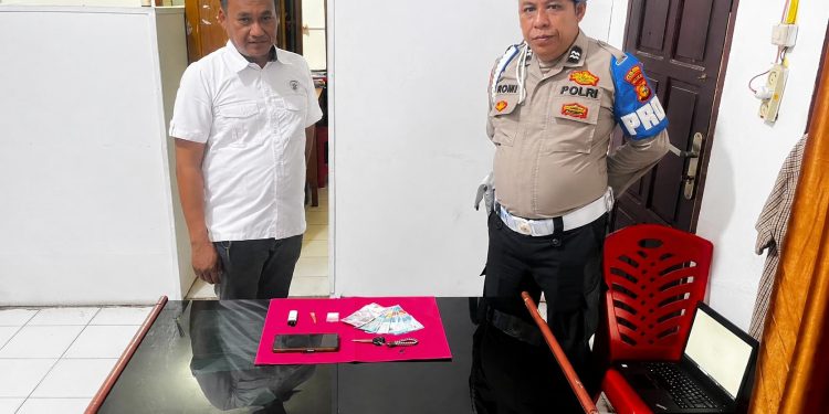 Berantas Narkotika, Polsek Kabun Tangkap Pengedar Sabu, Satu Paket Seberat 1,39 Gram Diamankan