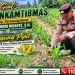 Jaga Ketahanan Pangan, Bhabinkamtibmas Pantau Jagung Pipil Usia 30 Hari di Ponpes Abu Huroiroh