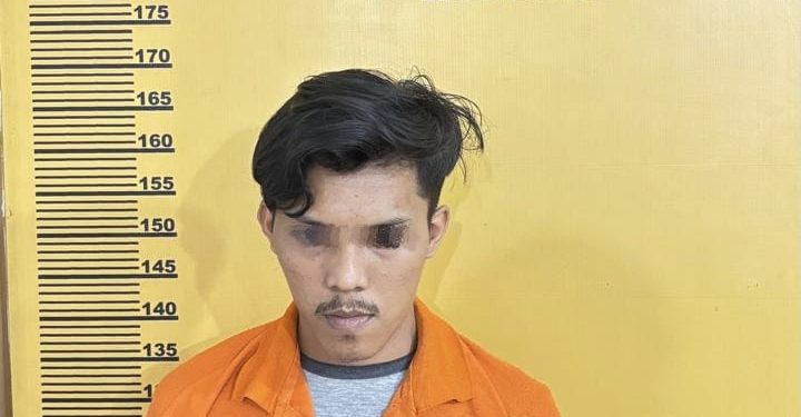 Pengedar Sabu Kampung Besar Seberang Rengat Diciduk, Puluhan Paket Sabu Disita