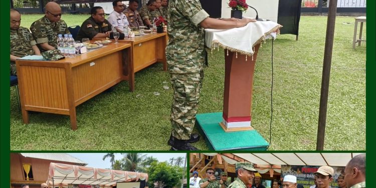 Tingkatkan Kepedulian Lingkungan, Tim Penyuluh Mabes TNI Gelar Komsos Karhutla di Rohul