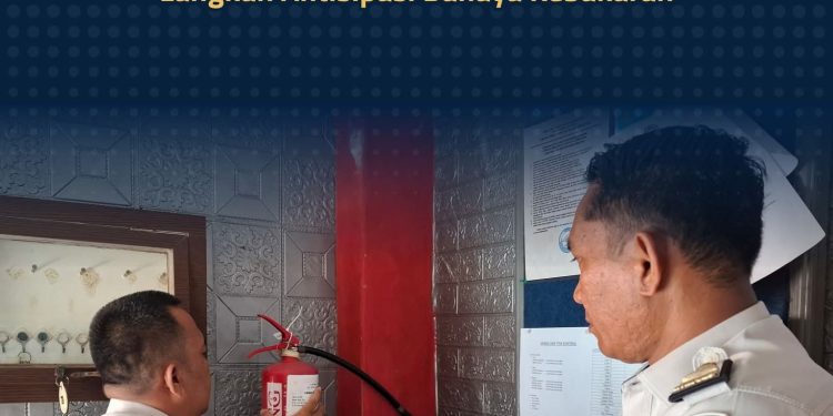Lapas Tembilahan Siaga, Pemeriksaan APAR Secara Berkala sebagai Langkah Antisipasi Bahaya Kebakaran