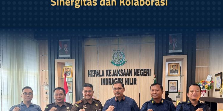 Sambangi Kejari Indragiri Hilir, Kalapas Tembilahan Perkuat Sinergitas dan Kolaborasi