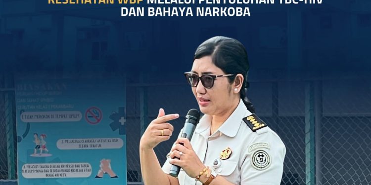 Rutan Pekanbaru Perkuat Edukasi Kesehatan WBP melalui Penyuluhan TBC-HIV dan Bahaya Narkoba