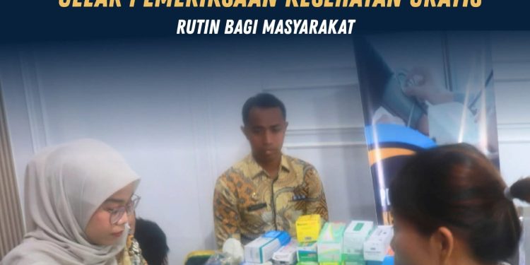 Lapas Pasir Pangarayan Gelar Pemeriksaan Kesehatan Gratis Rutin bagi Masyarakat