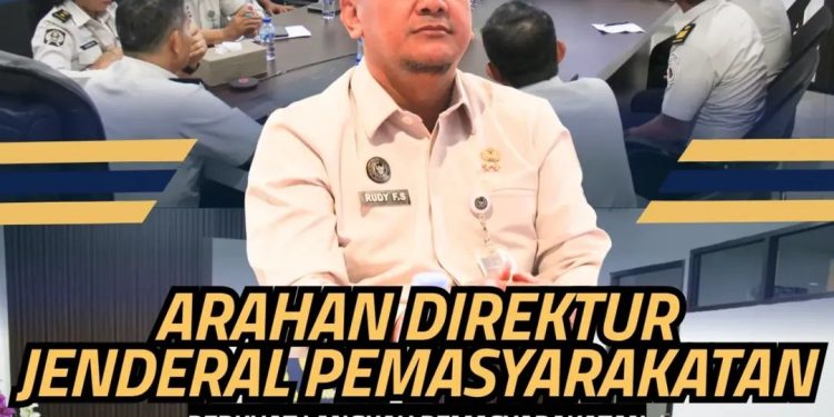 Arahan Dirjen Perkuat Langkah Pemasyarakatan