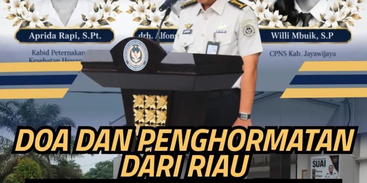 Doa dan Penghormatan dari Riau, Kanwil Ditjenpas Riau Mengheningkan Cipta untuk ASN yang Gugur dalam Tugas