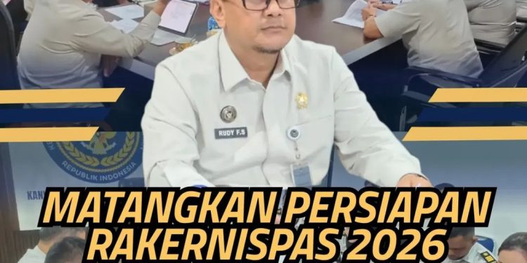 Matangkan Persiapan Rakernispas 2026, Kanwil Ditjenpas Riau Perkuat Strategi Tata Kelola Pemasyarakatan