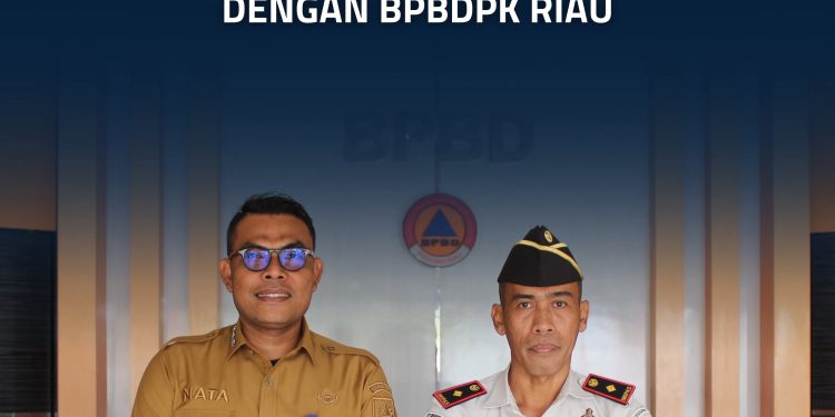 Perkuat Mitigasi Bencana, Kalapas Terbuka Kelas III Rumbai Koordinasi dengan BPBDPK Riau