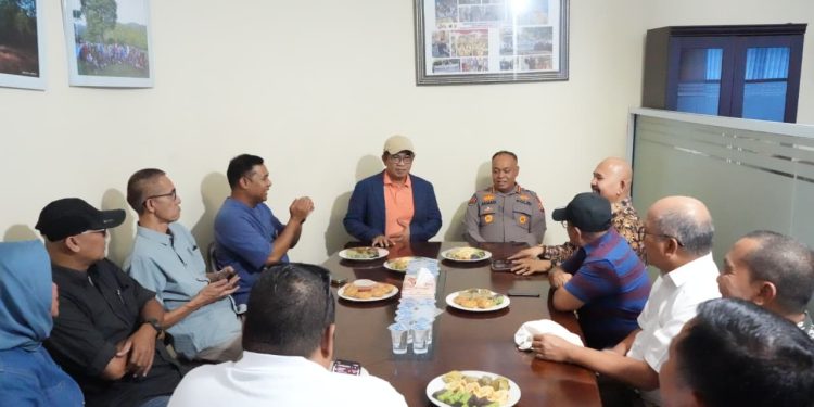 Kabid Humas Polda Riau Silaturahmi ke PWI, Perkuat Sinergitas Penyampaian Informasi kepada Masyarakat
