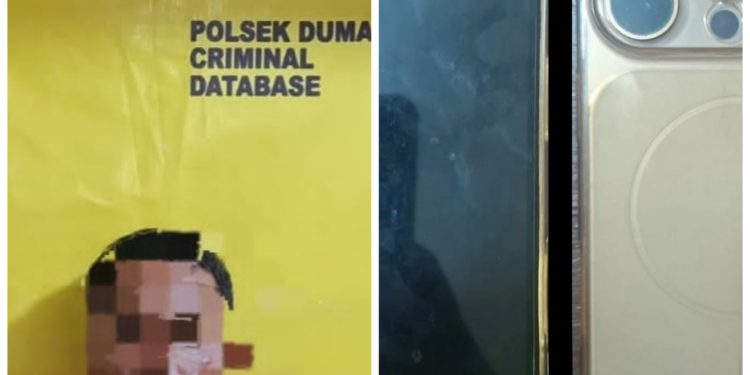 Polsek Dumai Barat Ungkap Kasus Pencurian, Satu Unit iPhone 16 Pro Berhasil Diamankan