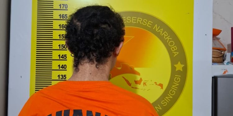 Tim Elang Kuantan Bongkar Peredaran Sabu di Pucuk Rantau, Satu Pengedar Diamankan