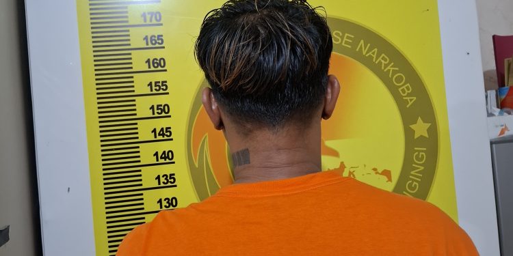 Tim Elang Kuantan Ungkap Peredaran Sabu dan Ganja di Kuantan Mudik, Satu Pengedar Diamankan