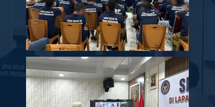 Penuhi Hak Integrasi, Lapas Pasir Pangarayan Gelar Sidang TPP bagi 36 Warga Binaan