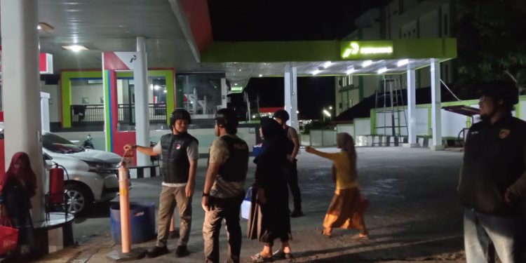 Patroli Malam Tim Raga Polres Kampar: Sisir Titik Rawan Bangkinang, Antisipasi Balap Liar & Kejahatan Jalanan