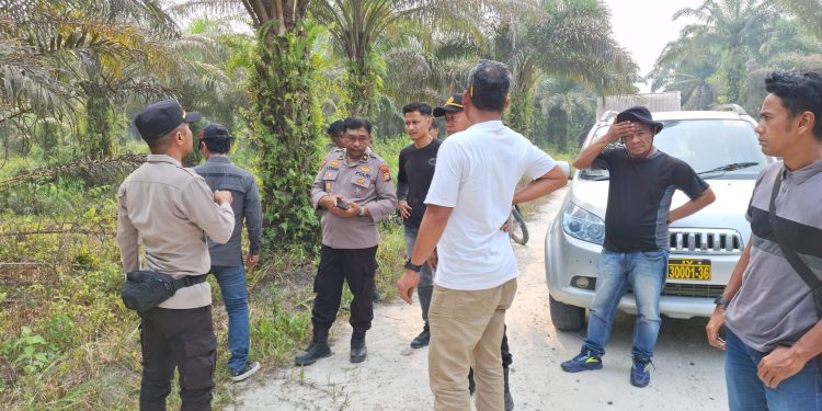 Polres Kuansing Amankan Bentrok di Lahan Konflik Desa Muara Langsat, Polisi Kedepankan Mediasi