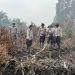 Karhutla di Dayun Siak, Water Bombing dan Alat Berat Dikerahkan