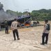 Bersihkan Sungai Tesso dari Penambangan Liar: Polsek Kampar Kiri Musnahkan 12 Unit Rakit Tambang Emas Tanpa Izin di Tiga Titik Secara Serentak