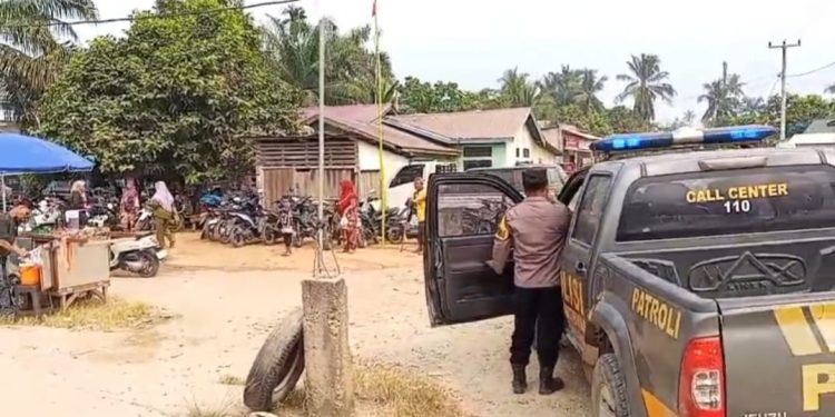 Melalui Program “Toa Karhutla”, Polres Inhu Aktif Berikan Himbauan Pelarangan Membakar Hutan Dan Lahan