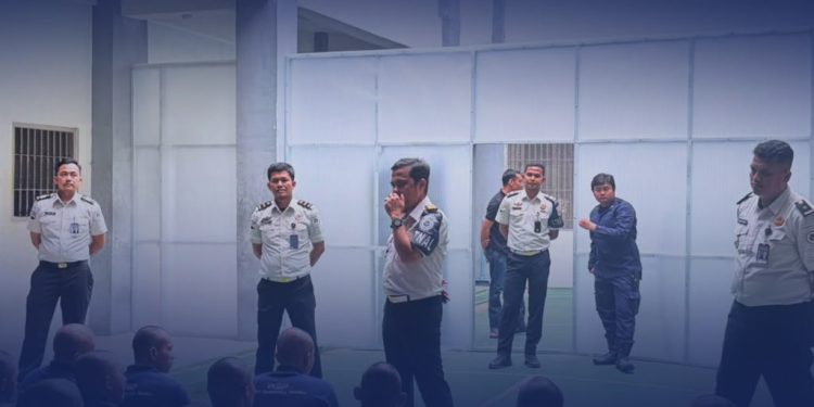 Lapas Narkotika Rumbai Melaksanakan Kegiatan Deteksi Dini dalam Mencegah Gangguan Keamanan dan Ketertiban